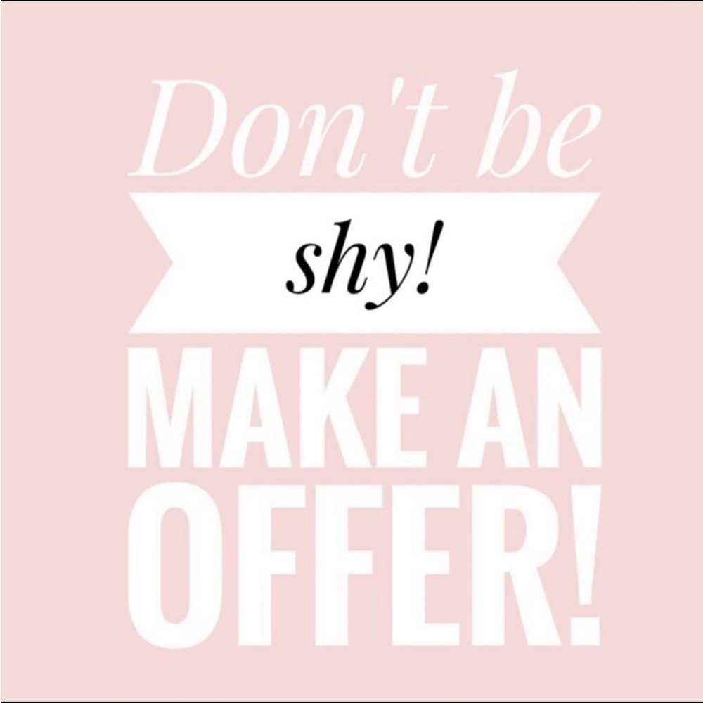 Don’t be shy